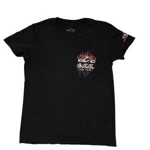 Orange County Choppers Shirt Mens Small Flame Graphic OCC New York Motorcycle Bi